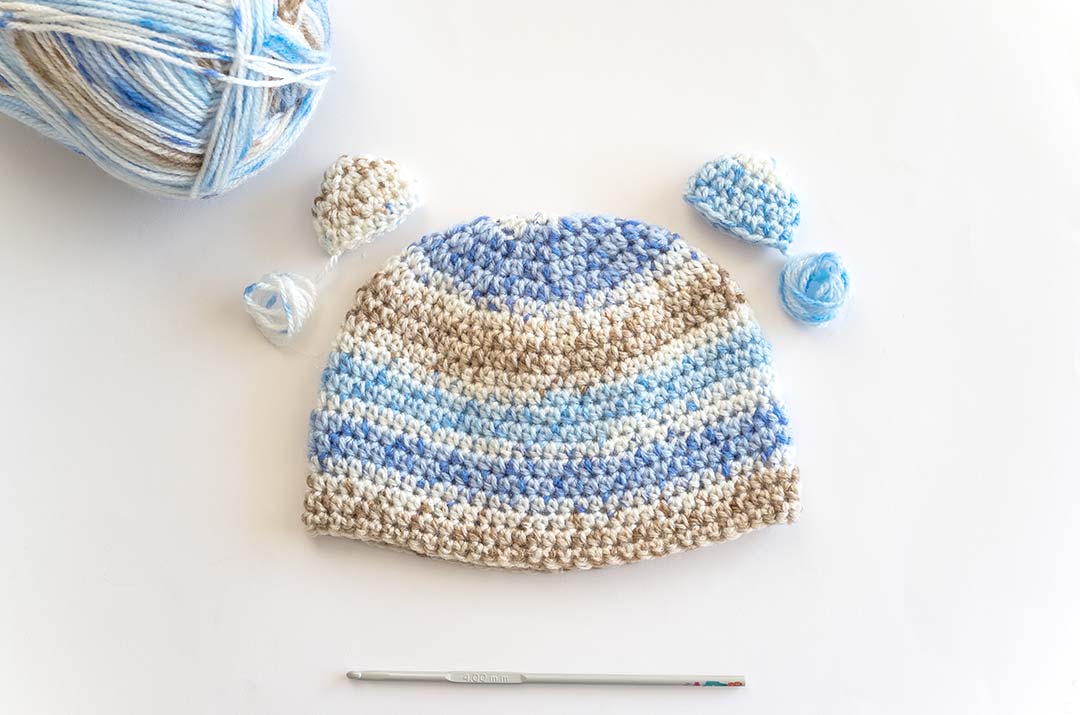Como tejer gorro perfecto a crochet sin fallar en tamaño - Marina Torreblanca Blog